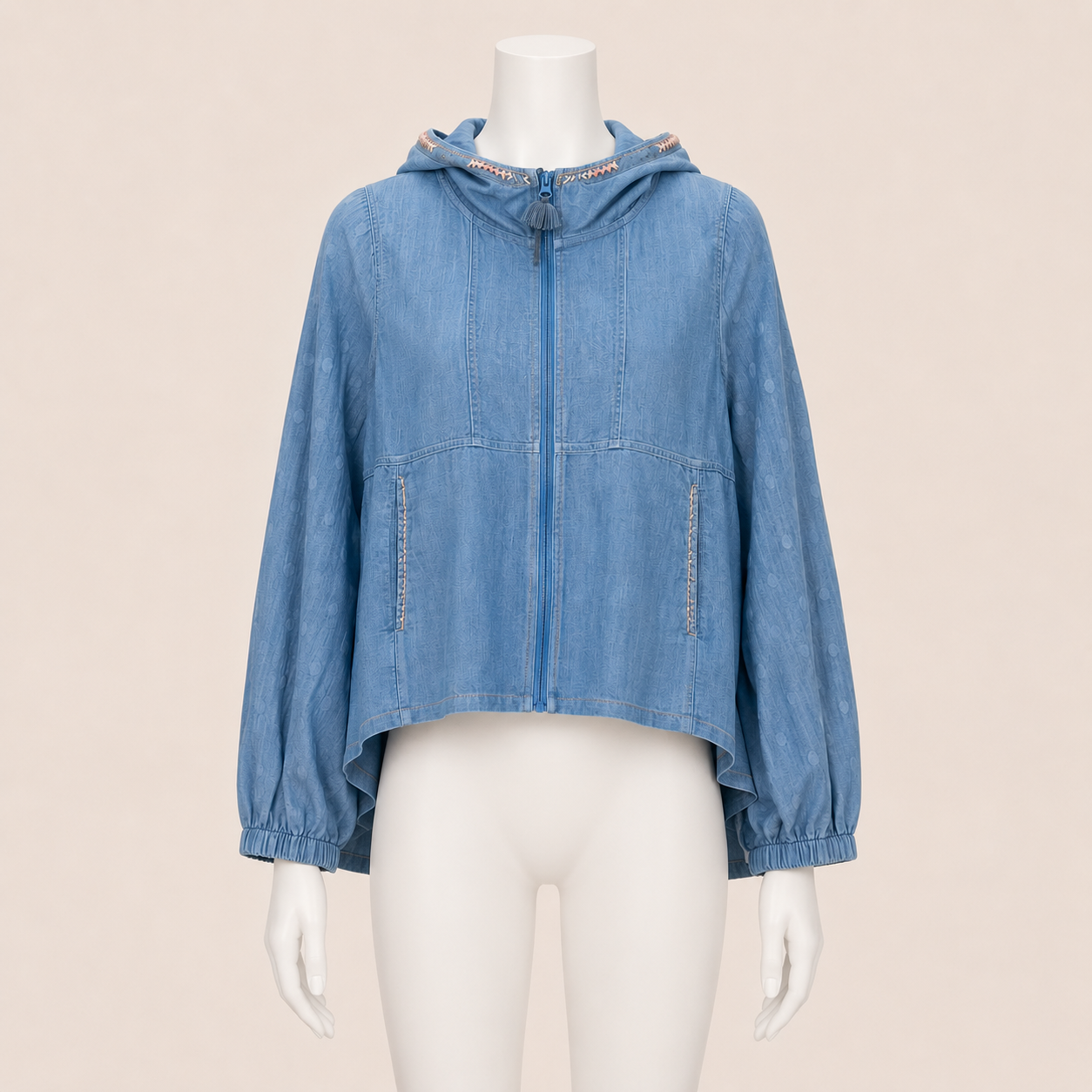 Hooded Zip Jacket
