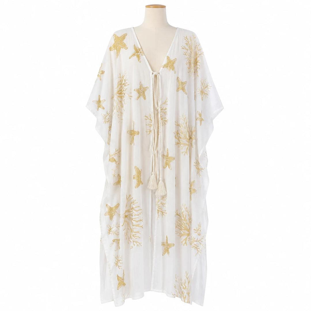 Beach Print Cover Up