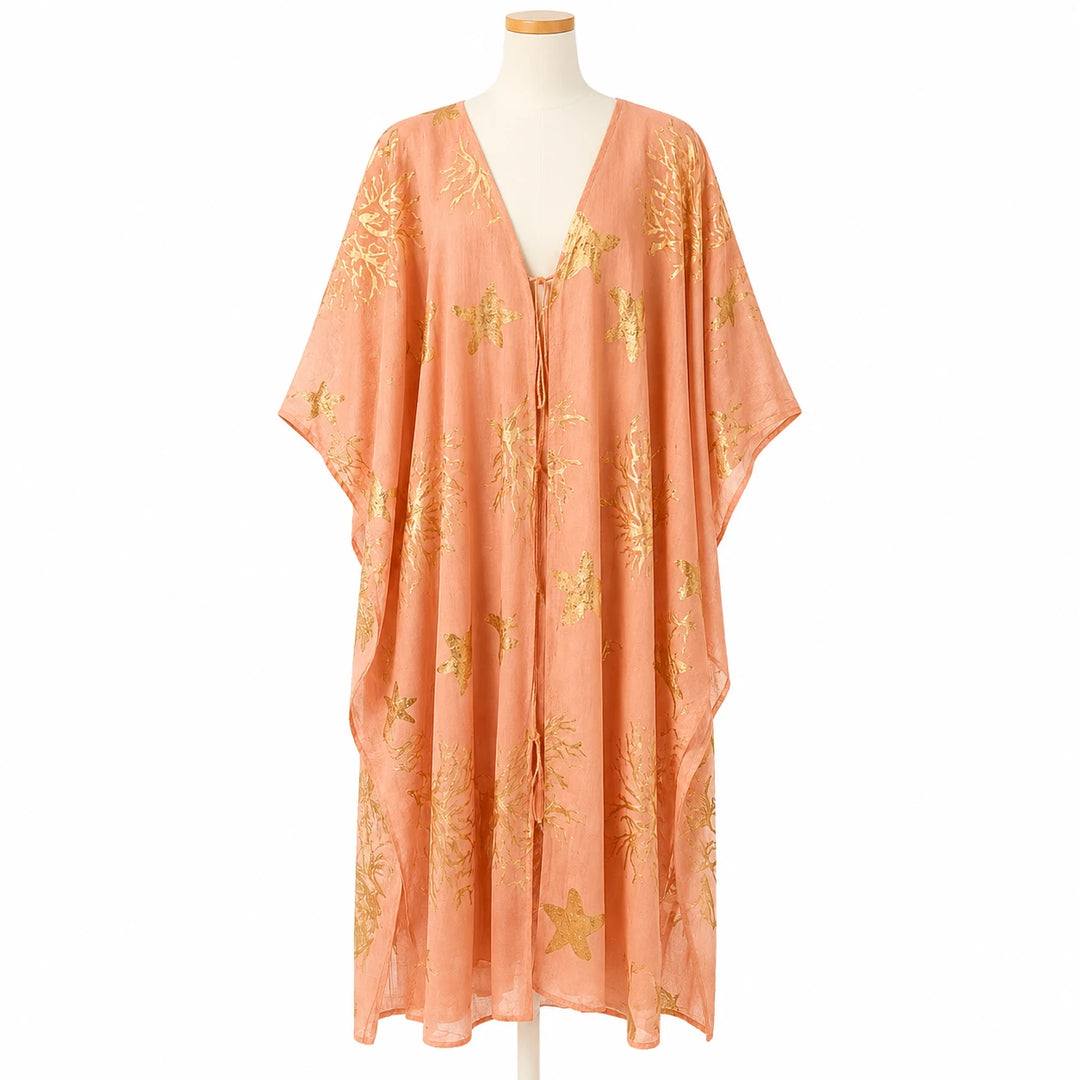 Beach Print Cover Up